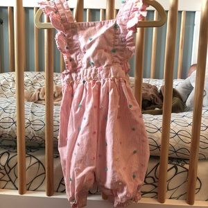 GAP pink romper